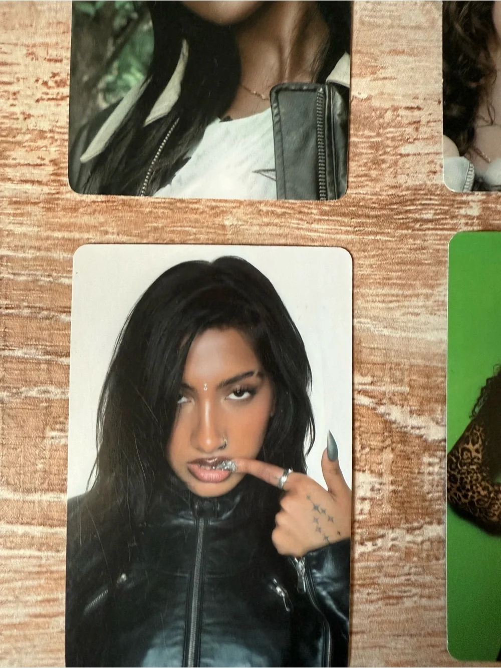 KAISEYE 'Mad & Mad' Purple Photo Card Set - 4 Pieces